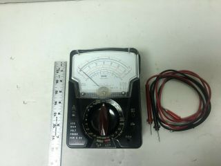 Vintage Triplett Multimeter Model 630 - Ns Analog Voltmeter Look