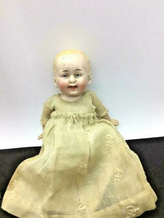 Antique German Bisque Baby Doll Clothes (?) Marked 9100 (?) Clover