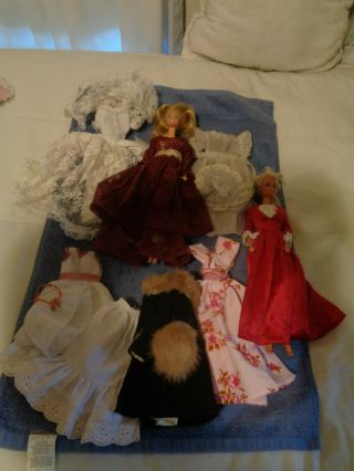 Handmade Vintage Barbie/fashion Doll Clothes
