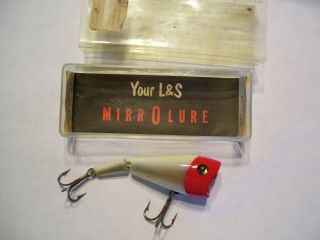 Vintage L&s Mirrolure 12m 11 Fishing Lure Boxed