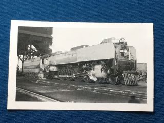 Union Pacific Railroad Engine Locomotive No.  835 Antique Photo