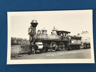 Union Pacific Railroad Train Engine Locomotive 58 Antique Photo