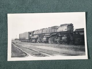 Union Pacific Railroad Engine Locomotive No.  X 3953 Antique Photo @ Cheyenne Wy