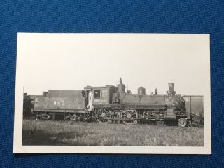 Union Pacific Railroad Engine Locomotive No.  940 Antique Photo