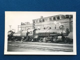 Union Pacific Railroad Engine Locomotive No.  2257 Antique Photo