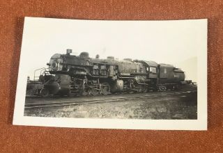 Union Pacific Railroad Engine Locomotive No.  3632 Antique Photo @ Butte Montana
