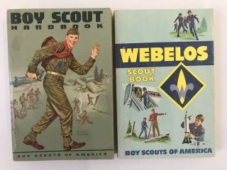 Vintage 1965 Boys Scout And Webelos Handbook