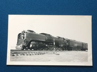Union Pacific Railroad Engine Locomotive No.  844 Antique Photo