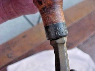 ANTIQUE BURKE & JAMES TOOL - GLASS OR FABRIC MARKER OR CUTTER - UNUSUAL 6