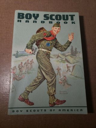 Vintage Boy Scout Handbook,  Sixth Edition Fifth Printing March 1963