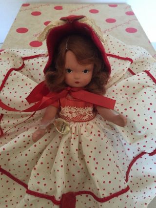 Vintage Nancy Ann Storybook Doll Queen Of Hearts 157