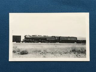 Spokane Portland & Seattle Railway Engine Locomotive No.  910 Antique Photo