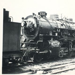 Spokane Portland & Seattle Railway Engine Locomotive No.  530 Antique Photo 2