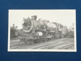 Spokane Portland & Seattle Railway Engine Locomotive No.  533 Antique Photo