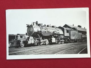 Antique Denver & Salt Lake Railway Railroad Engine Locomotive 216 Photo
