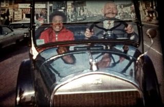 16mm Film: Larry,  Mr.  Jenkins,  & The Antique Car - 1972 Old School Kids Lesson