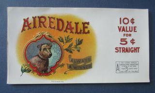 Of 25 Old Antique - Airedale - Dog - Cigar Labels