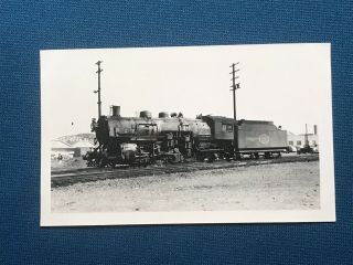 Spokane Portland & Seattle Railway Engine Locomotive No.  537 Antique Photo
