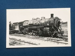 Spokane Portland & Seattle Railway Engine Locomotive No.  536 Antique Photo