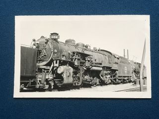 Spokane Portland & Seattle Railway Engine Locomotive No.  534 Antique Photo
