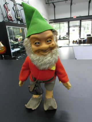 Vintage Steiff Pucki Dwarf Gnome 1950 - 1959 All Tags 8730,  03