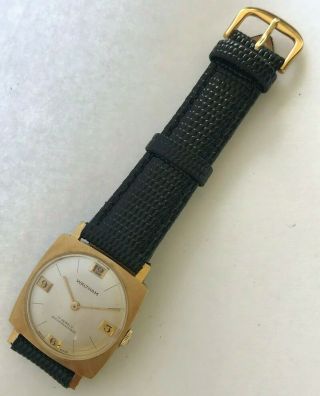 Vintage Waltham Winding Gold Filled/ Stainless Steel Mens Watch,