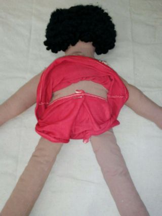 Vintage Black Rag Doll Boy/ Girl Americana Stuffed Handmade Clothes 5