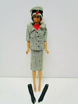 Vintage Mattel Swirl Ponytail Barbie Doll In Career Girl Outfit Tlc