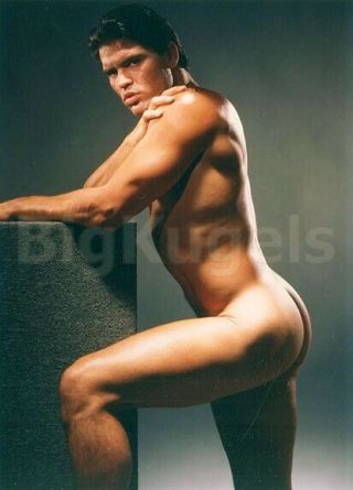 1990s Vintage Colt Male Nude Handsome Jack Pullman Smooth Defined Muscle Butt