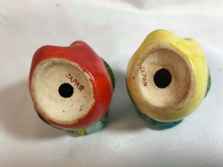 Vintage Vegetable Anthropomorphic Salt & Pepper Shakers with Faces 4