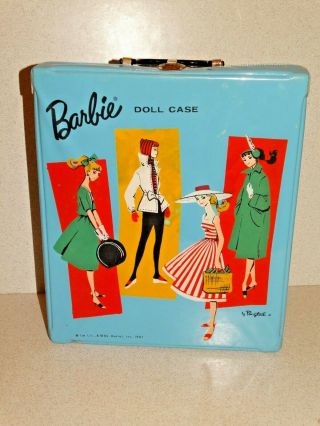 Barbie: Vintage Blue 1961 Ponytail Case