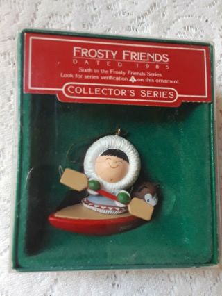 1985 Hallmark - Frosty Friends - Ornament - Sixth In Series