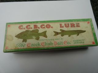 Creek Chub 3000 Jointed Husky Pikie Lure Pikie Scale In Correct Box. 3