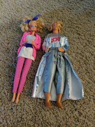 Barbie And The Rockers Doll Dolls Vintage 1985/barbie & Ken
