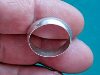 Vintage 925 Silver Band Ring Metal Detecting Detector Finds