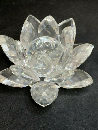 Swarovski Crystal Water Lily Candle Holder,  7600 Nr,  01247559