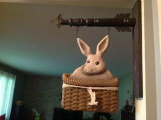 Hanging Rabbit In Basket For Arrow Hangar