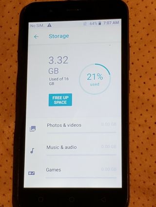 Android Cell Phone V8.  1 Oreo (go Edition) 16g.  No Sim Card