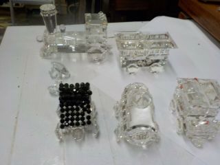 Swarovski Crystal Train Set - 5 Cars
