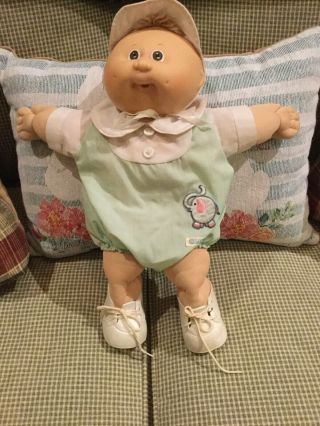 Vintage 1978 Coleco Cabbage Patch Kid Preemie Boy With A Little Patch Of Hair