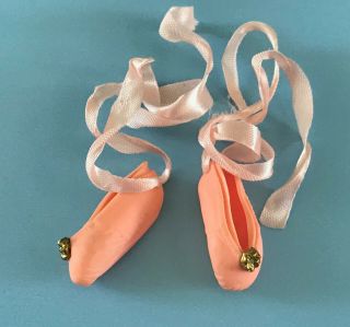Vintage Madame Alexander Cissette Ballet Doll Shoes Ballerina Slippers