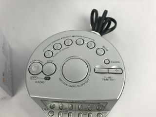 Sony ICF - C793 Dream Machine AM/FM Alarm Clock Radio Dual Alarm 3