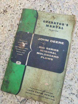 Vintage John Deere Owner Manuals 2