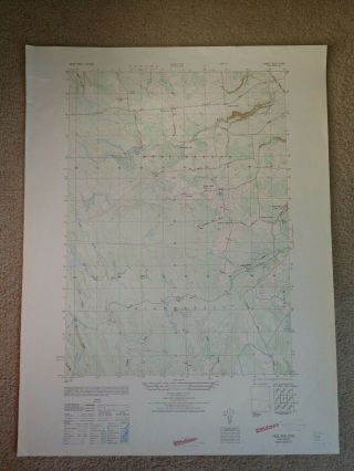 Large 28x22 1949 Topo Map Page,  York Martinsburg Highmarket Turin