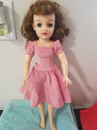 Pretty 18 " Miss Revlon Doll By Ideal 1950s Vt - 18