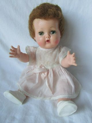 Vintage American Character Tiny Tears Doll - 12 " - Vntg Outfit
