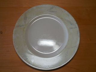 Pier 1 Antiqued Dinner Plate 10 3/4 " Green 15 Available