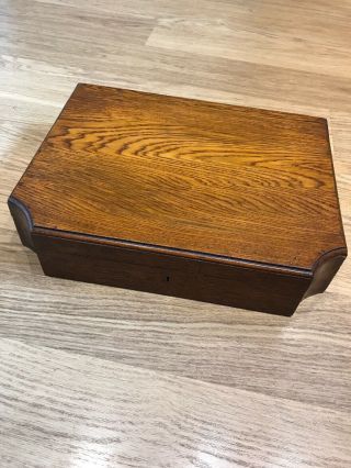 Vintage Box Old Antique Wood Wooden 43cm X 32cm X 10cm Art Deco ? 1920’s ?