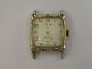 Vintage Elgin Watch Fancy Case 1950 