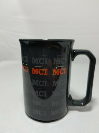 Mci Telecommunications Collectible Advertising Coffee Mug Gray Cup Tam - England